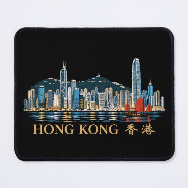 Item preview, Hong Kong Skyline – Victoria Harbour designed and sold by Sasas Design.