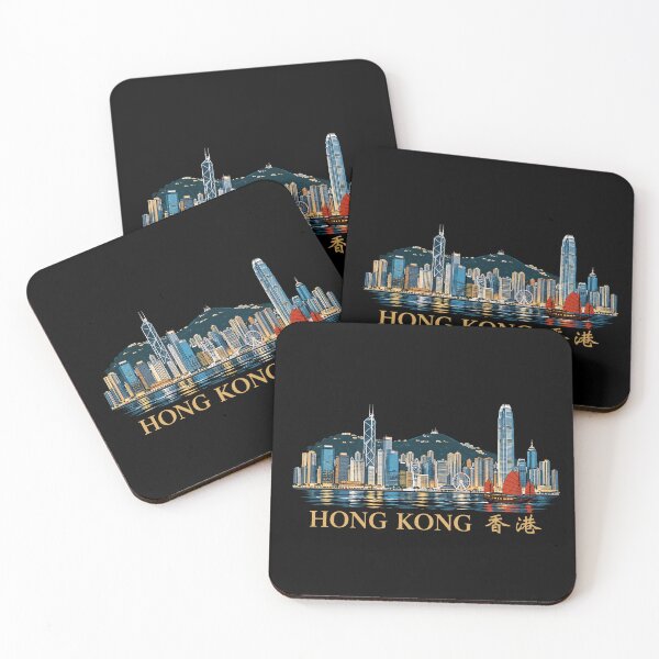 Item preview, Hong Kong Skyline – Victoria Harbour designed and sold by Sasas Design.