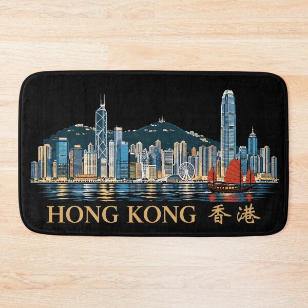 Item preview, Hong Kong Skyline – Victoria Harbour designed and sold by Sasas Design.