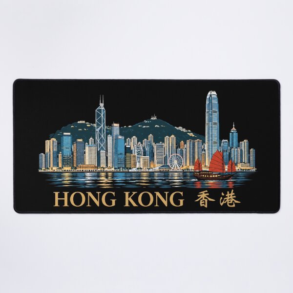 Item preview, Hong Kong Skyline – Victoria Harbour designed and sold by Sasas Design.