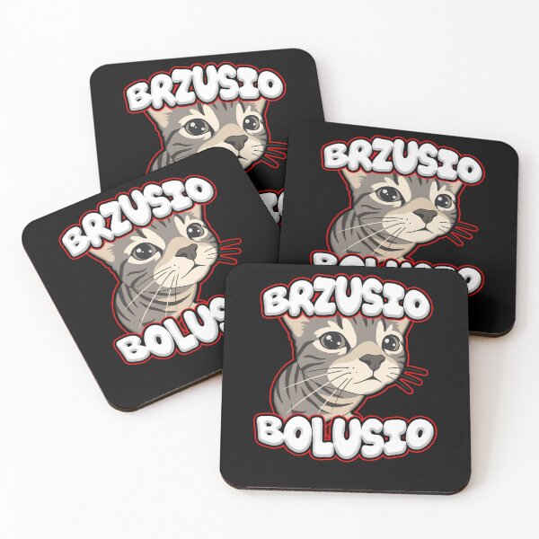 Item preview, Brzusio bolusio Cute cat designed and sold by SleekVisuals.