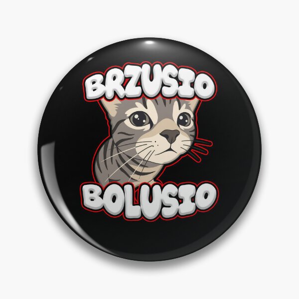Item preview, Brzusio bolusio Cute cat designed and sold by SleekVisuals.