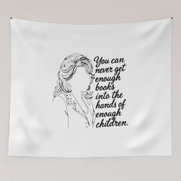 Item preview, You Can Never Get Enough Books Into Childrens Hands designed and sold by gear-posters.