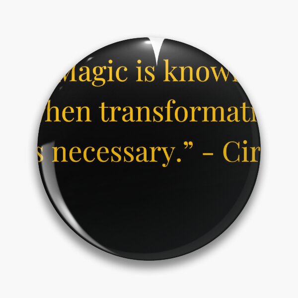 Item preview, Circe Quote – The Odyssey Gold Text Black Heart designed and sold by TheIconSmith.