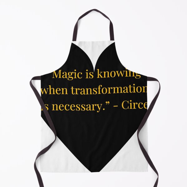 Item preview, Circe Quote – The Odyssey Gold Text Black Heart designed and sold by TheIconSmith.