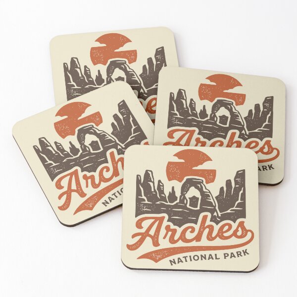 Item preview, Vintage Arches National Park designed and sold by Travelpeak.