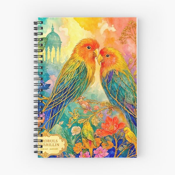 Item preview, Exotic Beautiful Birds - Crystal lovebirds #1 designed and sold by Helios Be. Lavsh.