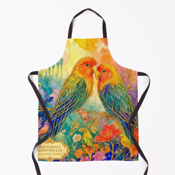 Item preview, Exotic Beautiful Birds - Crystal lovebirds #1 designed and sold by Helios Be. Lavsh.