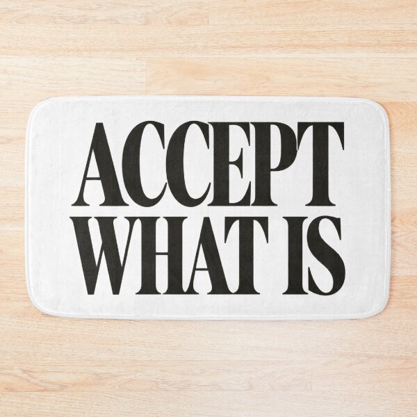 Item preview, Accept What Is designed and sold by bolaAura.