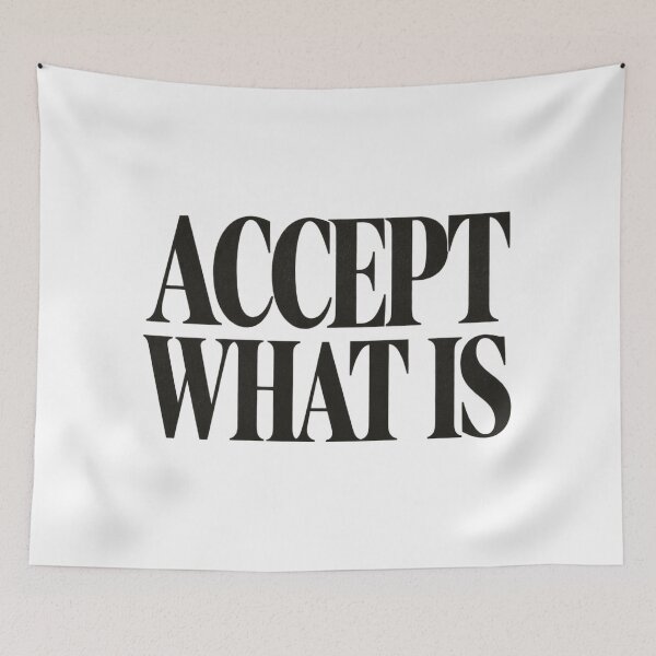 Item preview, Accept What Is designed and sold by bolaAura.