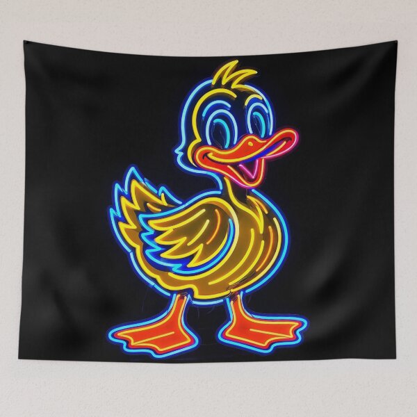 Item preview, Duck Neon Sign designed and sold by The Ravens Ballad.