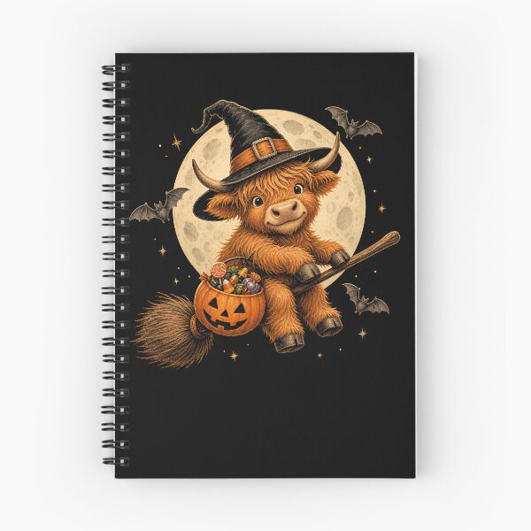 Item preview, Highland Cow Witch Halloween Highland Cow Gear designed and sold by DynamicDesign.