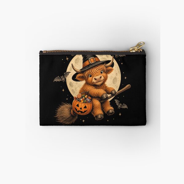 Item preview, Highland Cow Witch Halloween Highland Cow Gear designed and sold by DynamicDesign.