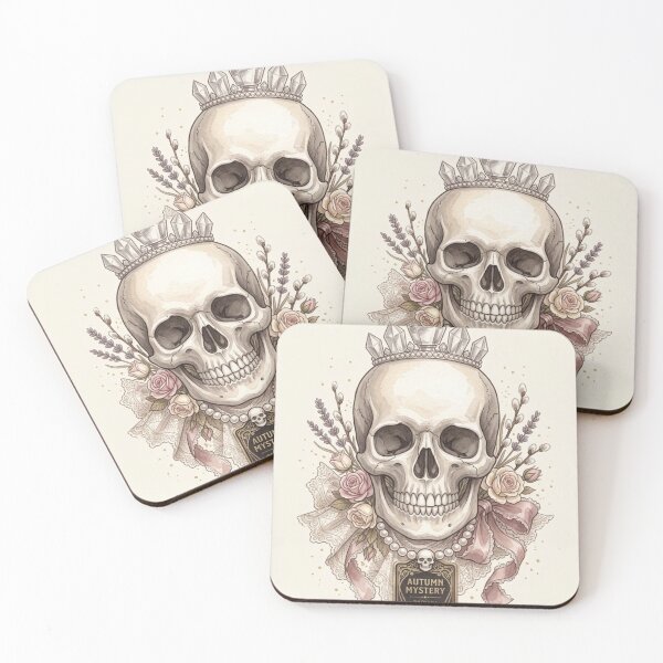 Item preview, Coquette Skull designed and sold by Marias_Designs.