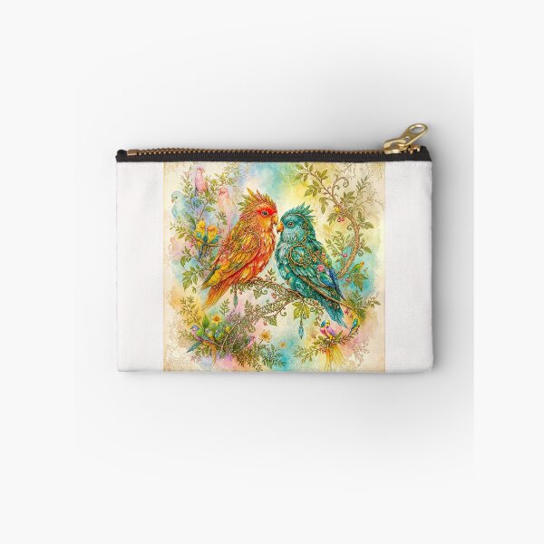 Item preview, Exotic Beautiful Birds - Crystal lovebirds #2 designed and sold by Helios Be. Lavsh.