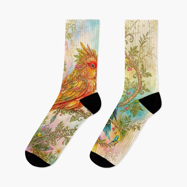 Item preview, Exotic Beautiful Birds - Crystal lovebirds #2 designed and sold by Helios Be. Lavsh.