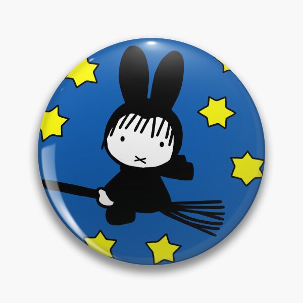Item preview, Miffy / Nijntje as a witch designed and sold by marlotdesiree.