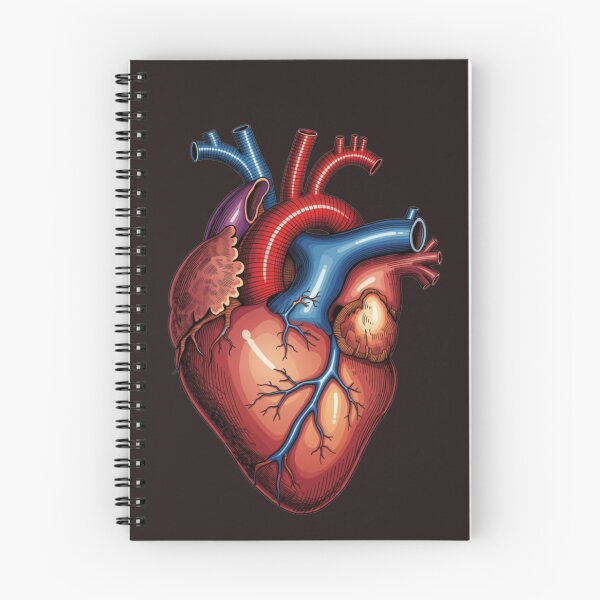 Item preview, Anatomical Heart Illustration – Colorful Human Heart Medical Art designed and sold by Mousy17.