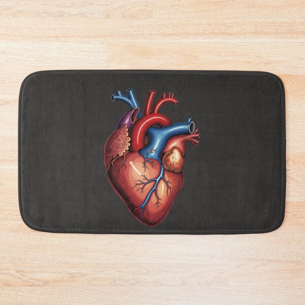 Item preview, Anatomical Heart Illustration – Colorful Human Heart Medical Art designed and sold by Mousy17.