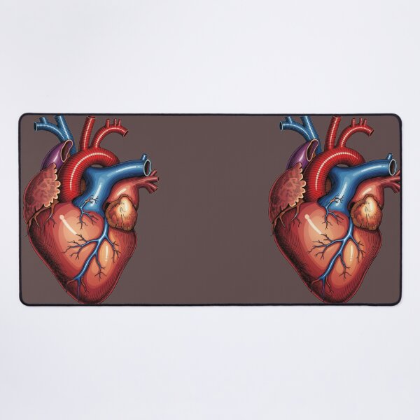 Item preview, Anatomical Heart Illustration – Colorful Human Heart Medical Art designed and sold by Mousy17.