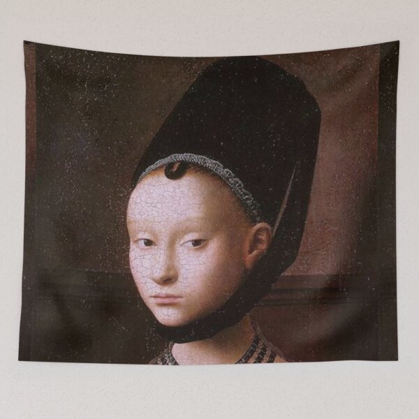 Item preview, Portrait of a Young Girl designed and sold by SharonTheFirst.