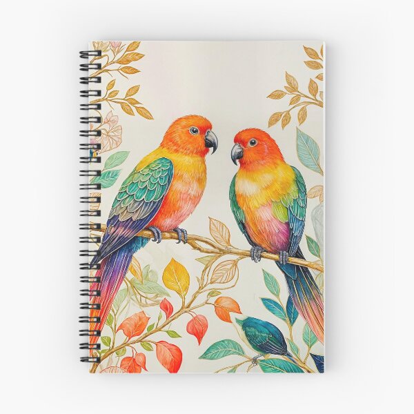 Item preview, Exotic Beautiful Birds - Crystal lovebirds #3 designed and sold by Helios Be. Lavsh.