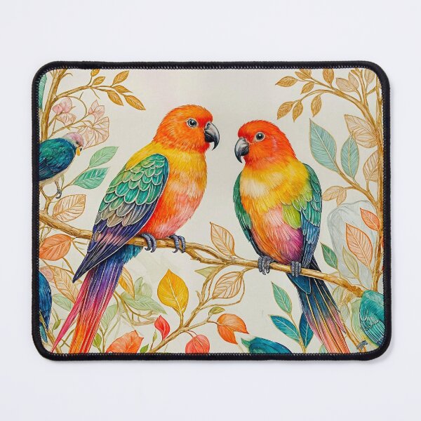 Item preview, Exotic Beautiful Birds - Crystal lovebirds #3 designed and sold by Helios Be. Lavsh.