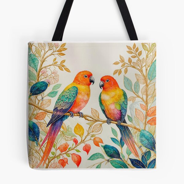 Item preview, Exotic Beautiful Birds - Crystal lovebirds #3 designed and sold by Helios Be. Lavsh.