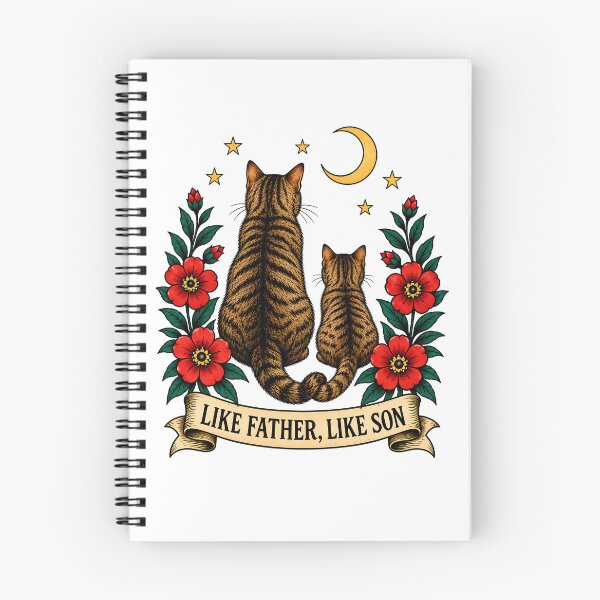 Item preview, De tal palo, tal astilla: Arte de gatos designed and sold by Old's Cool Cat Studio.