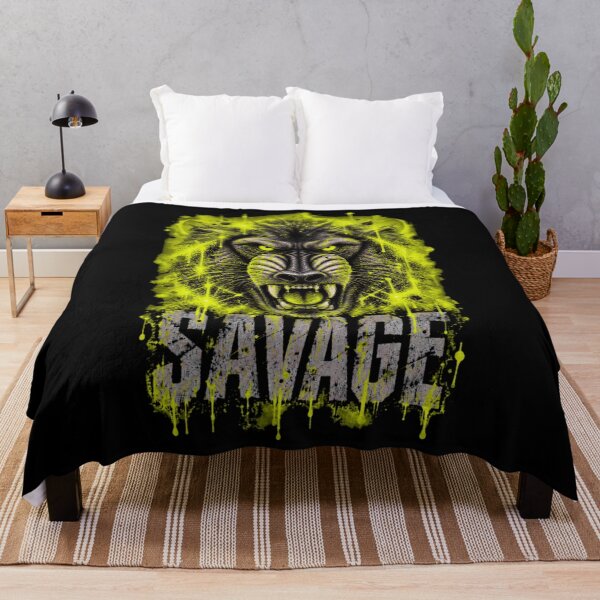 Item preview, SAVAGE BABOON YELLOW designed and sold by Neo-Punk.