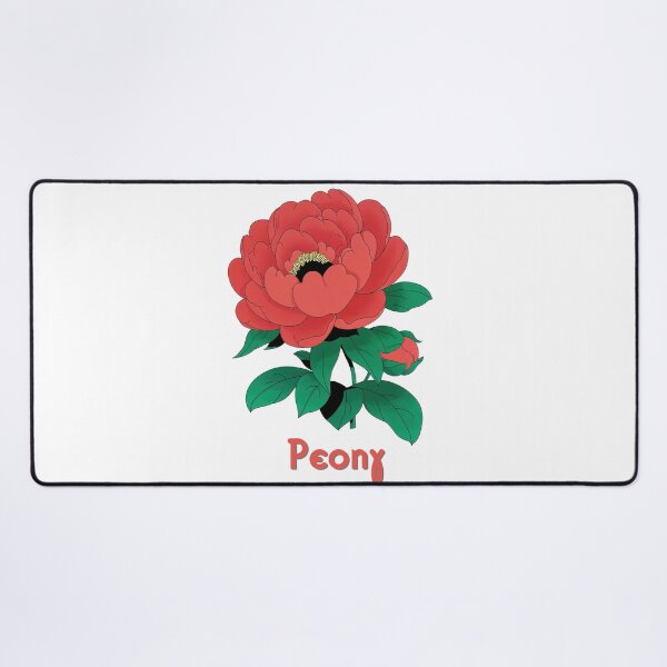 Item preview, Wall Art - Postcard - Red Peony Flower Art designed and sold by ForeverPrintsOK.