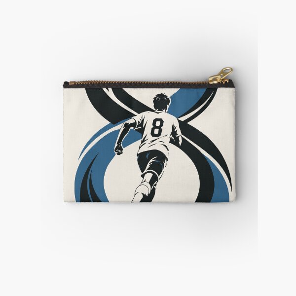 Item preview, The Infinite Game Football Art Print, Number 8 Soccer Print, Minimalist Football Art, Soccer Player Decor, Football Lover Gift designed and sold by Studio pod Burom.