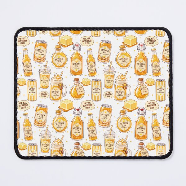 Item preview, Cute ButterBeer Soda Seamless  designed and sold by KJackArtwork.