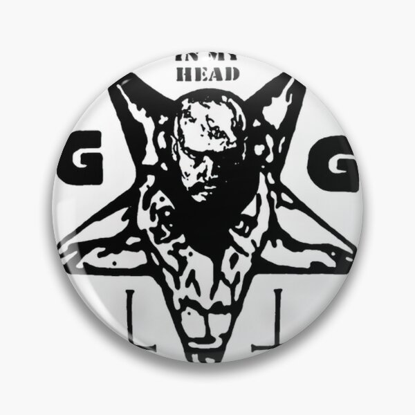 Item preview, Gg Allin War In My Head Satanic Punk Art designed and sold by miwikiw.