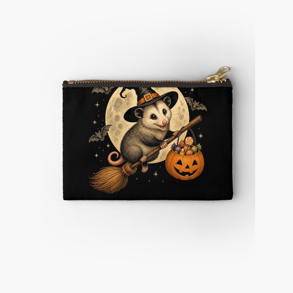 Item preview, Possum Witch Halloween Possum Gear designed and sold by DynamicDesign.