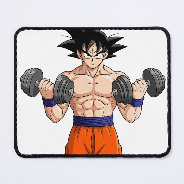 Item preview, Goku training with dumbbells designed and sold by Octaner.