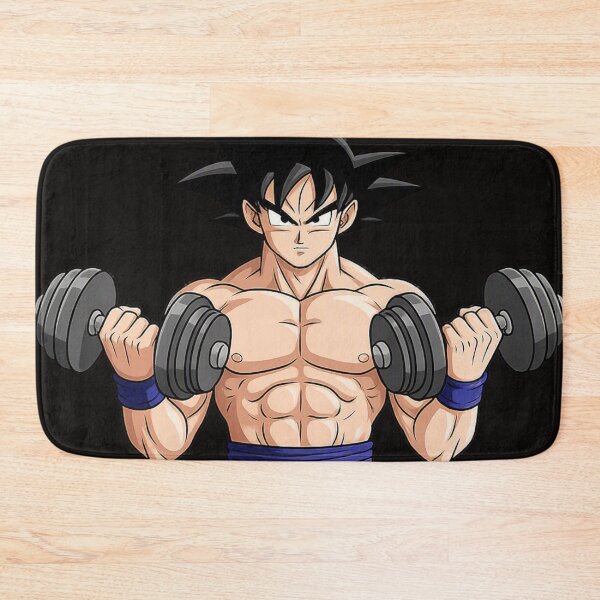 Item preview, Goku training with dumbbells designed and sold by Octaner.