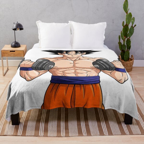 Item preview, Goku training with dumbbells designed and sold by Octaner.