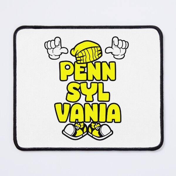 Item preview, PENNSYLVANIA Graffiti Retro Lettering designed and sold by NFTWords.