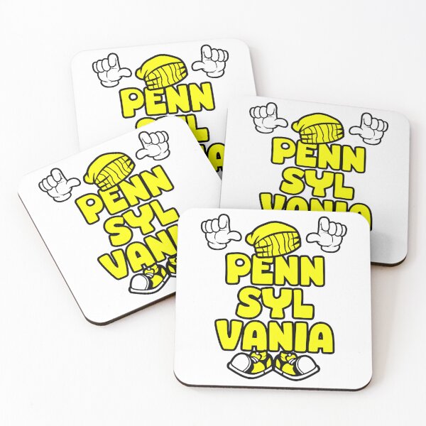 Item preview, PENNSYLVANIA Graffiti Retro Lettering designed and sold by NFTWords.