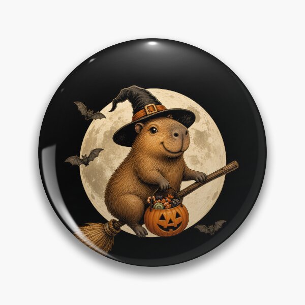 Artikelvorschau, Capybara-Hexe-Halloween-Capybara-Gang entworfen und verkauft von DynamicDesign.