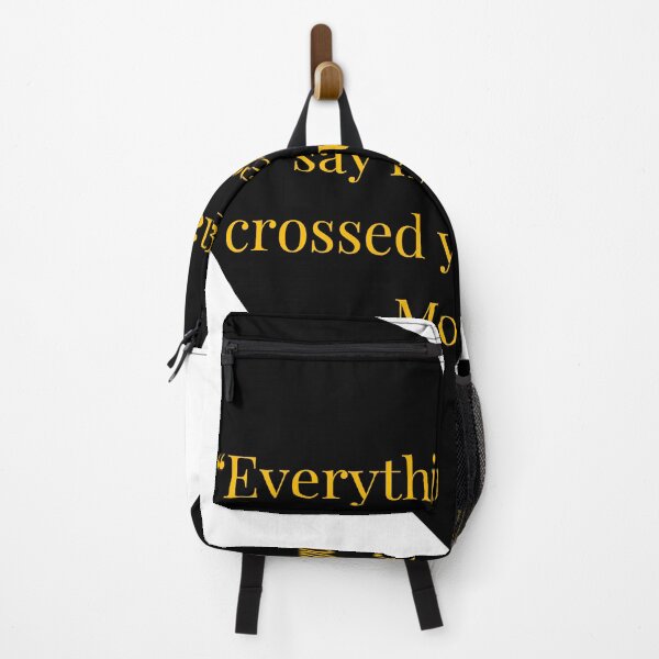 Item preview, Moriarty Quote – The Final Problem Gold Text Black Heart designed and sold by TheIconSmith.