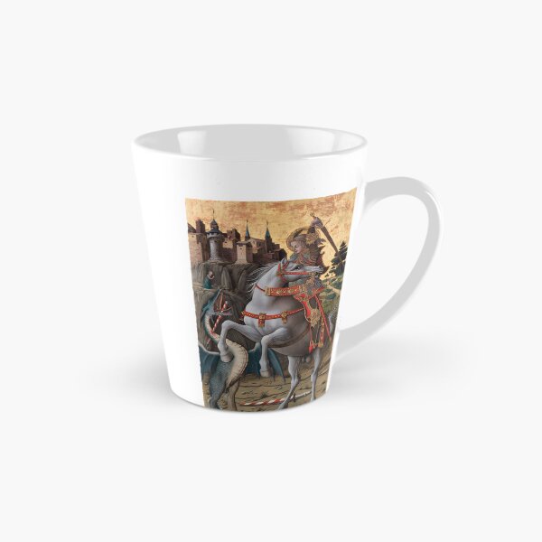 Item preview, Saint George Slaying the Dragon by Carlo Crivelli - Renaissance Medieval Artwork High Quality HD designed and sold by richard143.
