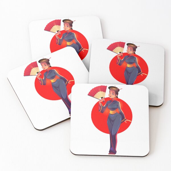 Item preview, Japanese Geisha Vector Character Art designed and sold by PIXeez⭐️⭐️⭐️⭐️⭐️.