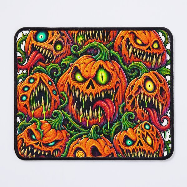 Item preview, Creepy Glowing Pumpkin Monster Horde designed and sold by Willyboy16.