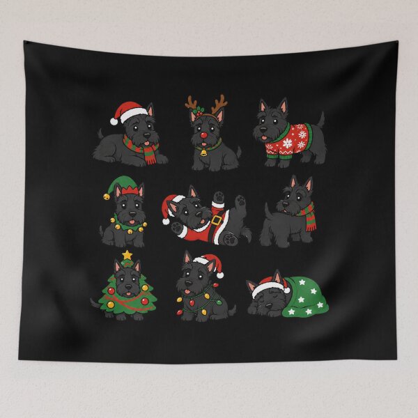 Item preview, Funny Scottish Terrier Dog Christmas Holiday Xmas Mom Dad designed and sold by rafaeltto.