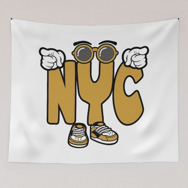 Item preview, NYC Typography Funny Vintage designed and sold by NFTWords.