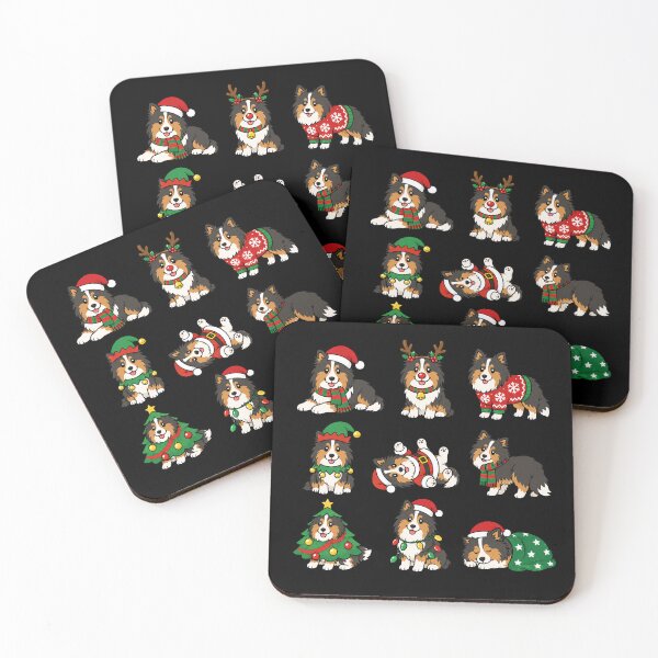 Item preview, Funny Shetland Sheepdog Christmas Holiday Xmas Mom Dad designed and sold by rafaeltto.