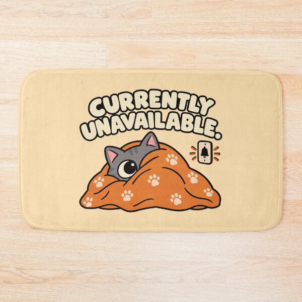 Item preview, Currently Unavailable Funny Cat Hiding Under Blanket designed and sold by MewMade.