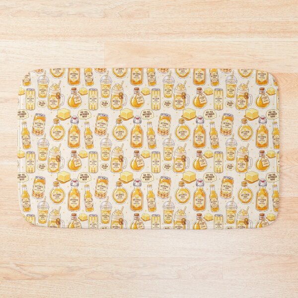 Item preview, Cute ButterBeer Soda Seamless  designed and sold by KJackArtwork.